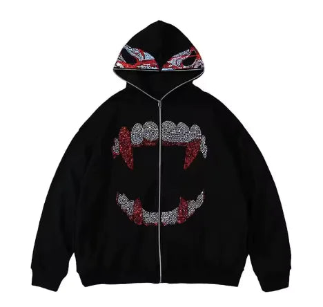 “DRAKULA” Full Zip Hoodie