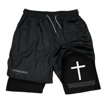 “UNDENIABLE FAITH”  Athletic Shorts